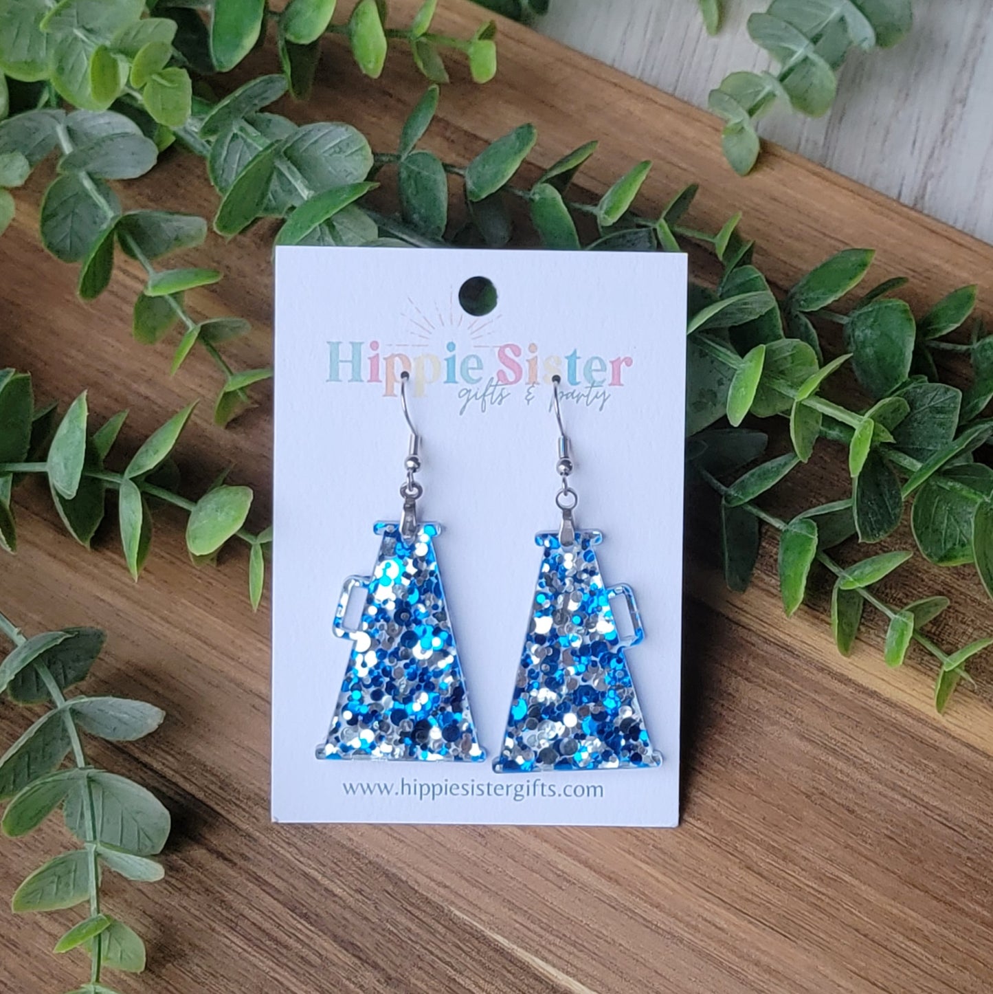 Megaphone Earrings- Large Dangles