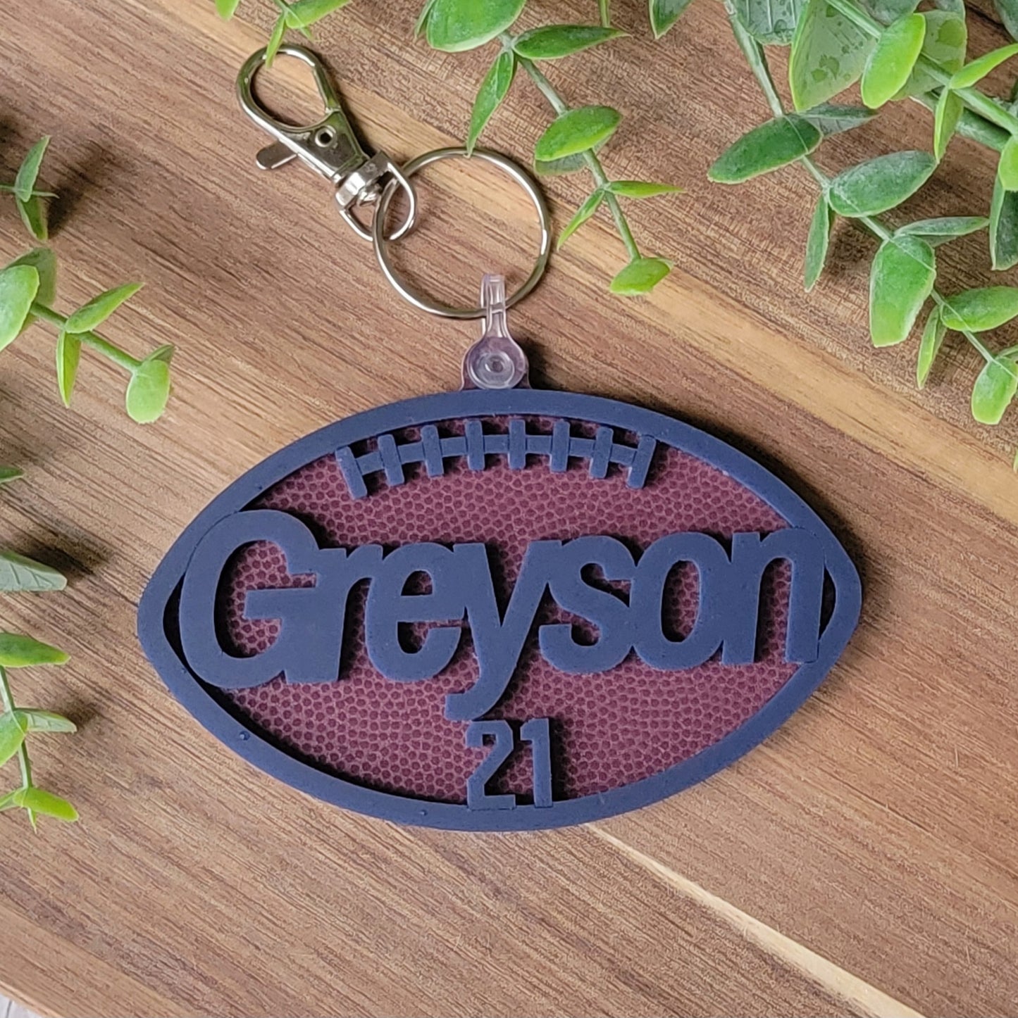 Football Bag Tag