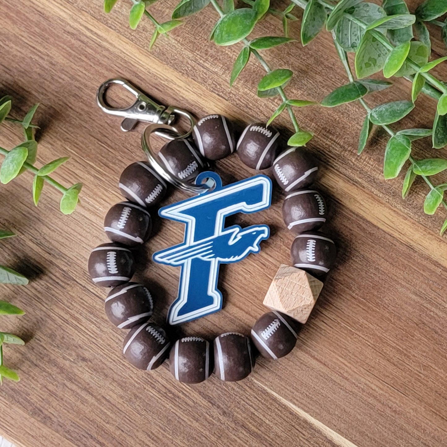Football Wristlet with Firebird "F"