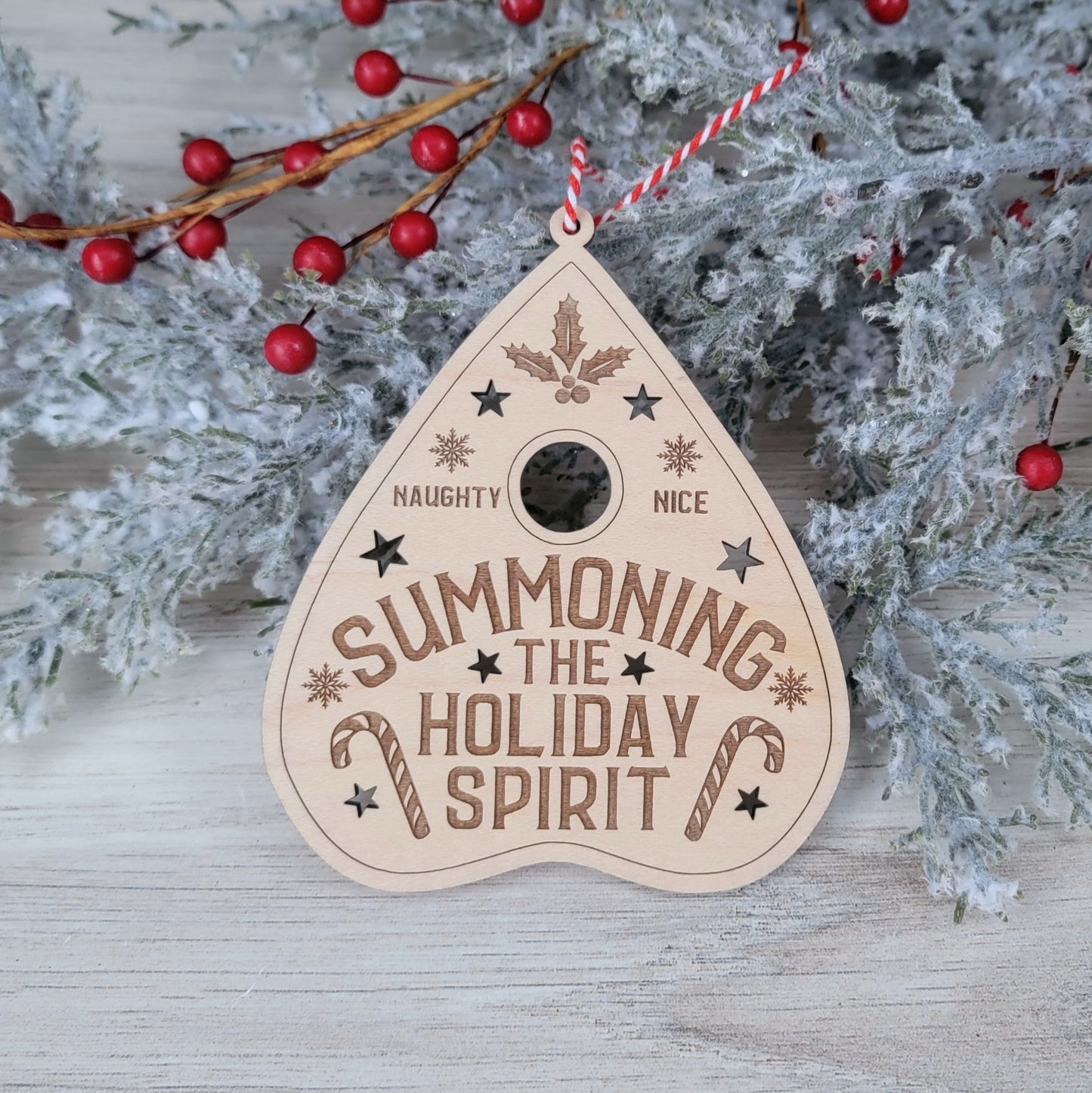 Summoning the Holiday Spirit Ornament