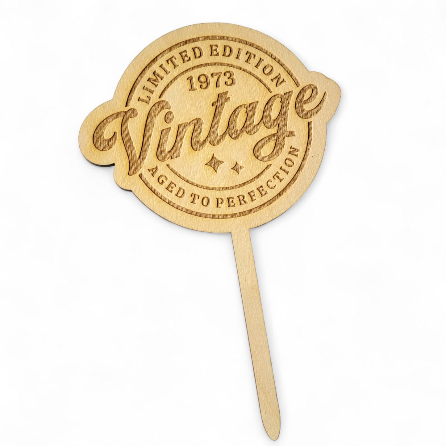 Vintage Cake Topper