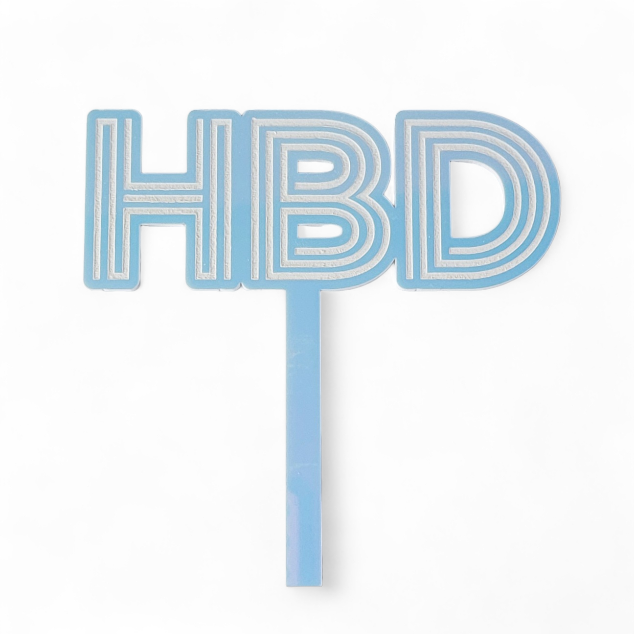 HBD Cake Topper