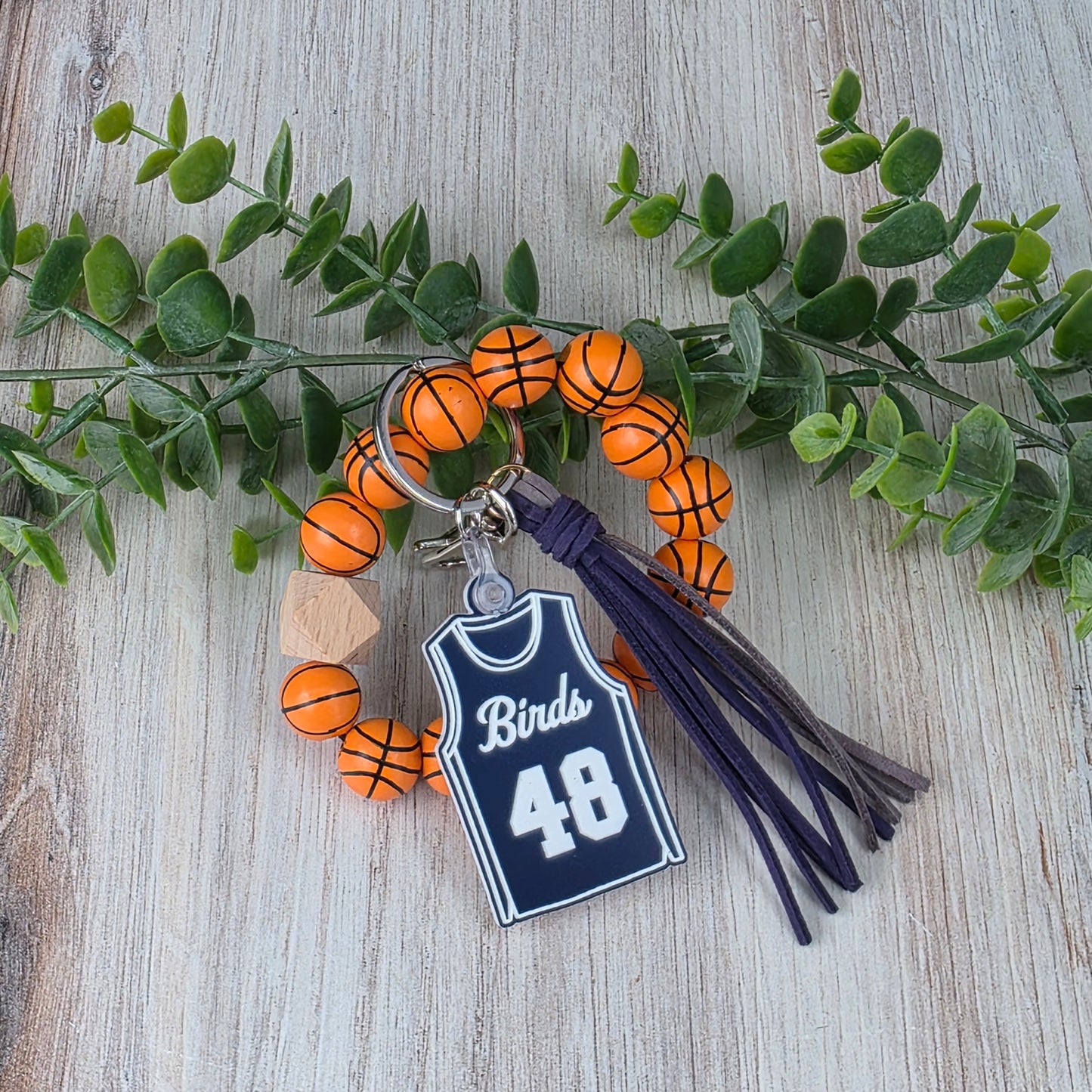 Basketball Wristlet with Jersey