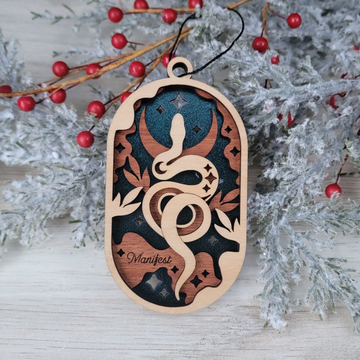 Snake Manifest Ornament