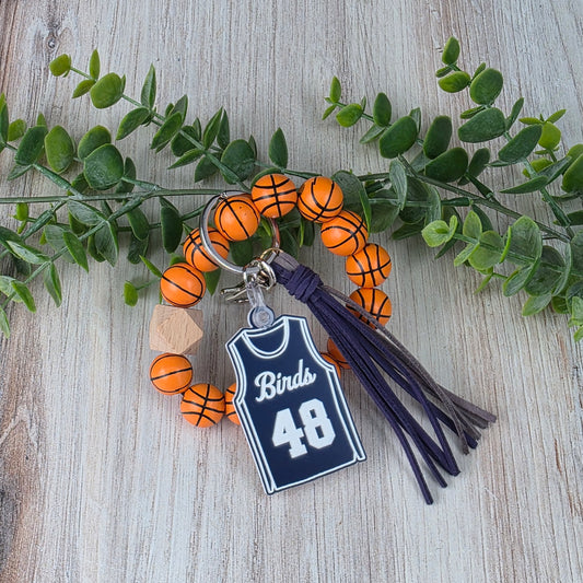 Basketball Wristlet with Jersey